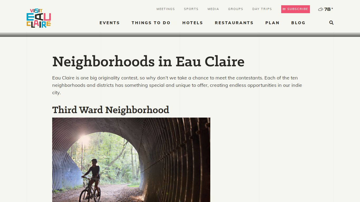 Explore the 9 Unique Eau Claire Neighborhoods & Districts